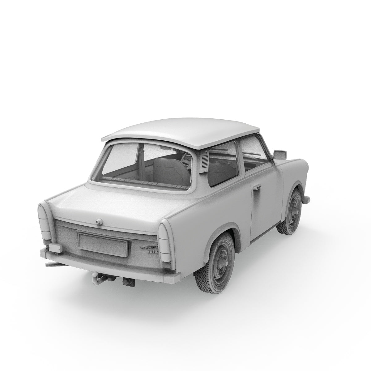 AK Interactive AK35034 1:35 Trabi 601 S Rallye Plastic Model Kit