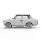 AK Interactive AK35034 1:35 Trabi 601 S Rallye Plastic Model Kit