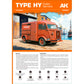 AK Interactive AK35036 1:35 Type HY Public Service Plastic Model Kit