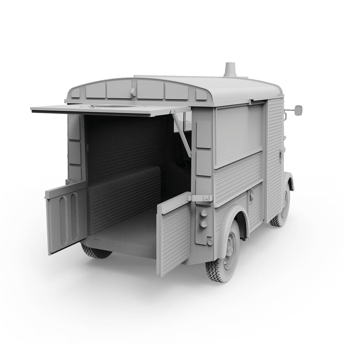 AK Interactive AK35036 1:35 Type HY Public Service Plastic Model Kit