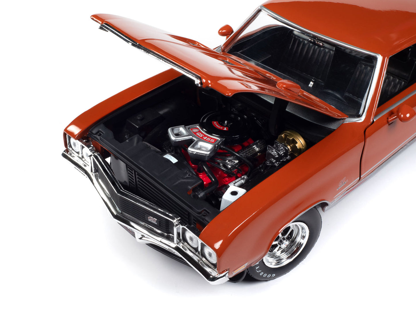 American Muscle 1327 1:18 1972 Buick GS Hardtop MCACN Diecast Model