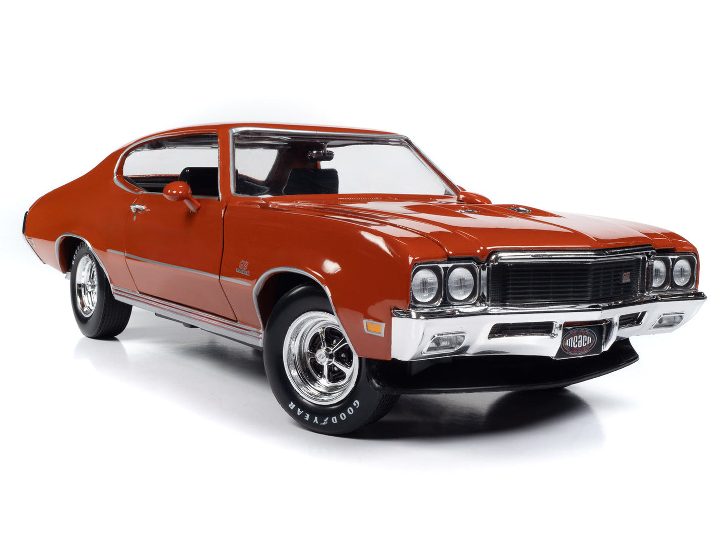 American Muscle 1327 1:18 1972 Buick GS Hardtop MCACN Diecast Model