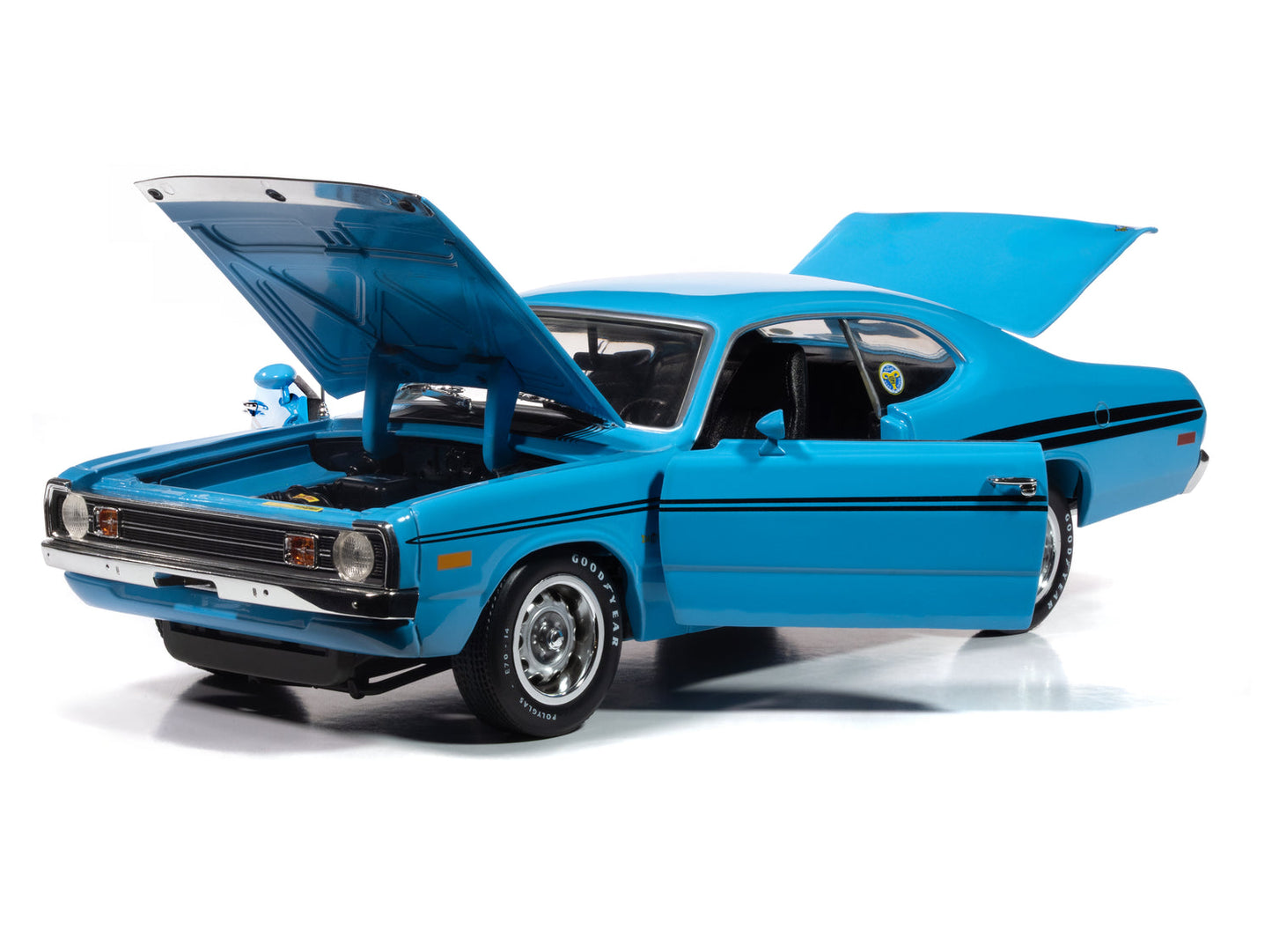 American Muscle 1345 1:18 1972 Dodge Demon GSS Mecum Auctions Diecast Model Car
