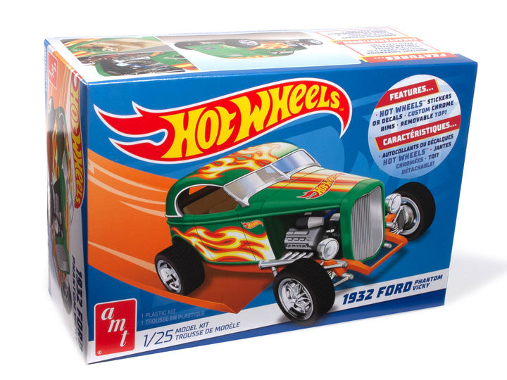 AMT 1313 1:25 Hot Wheels 1932 Ford Phantom V Plastic Model Kit