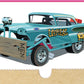 AMT 1321 1:25 Unreal 1958 Edsel AWB Funny Car Plastic Model Kit