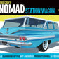 AMT 1402 1:25 Craftsman Plus 1960 Chevrolet Nomad Station Wagon Model Kit