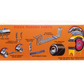 AMT 1487 1:25 'Li'l Roamin" Chariot Show Rod Model Kit