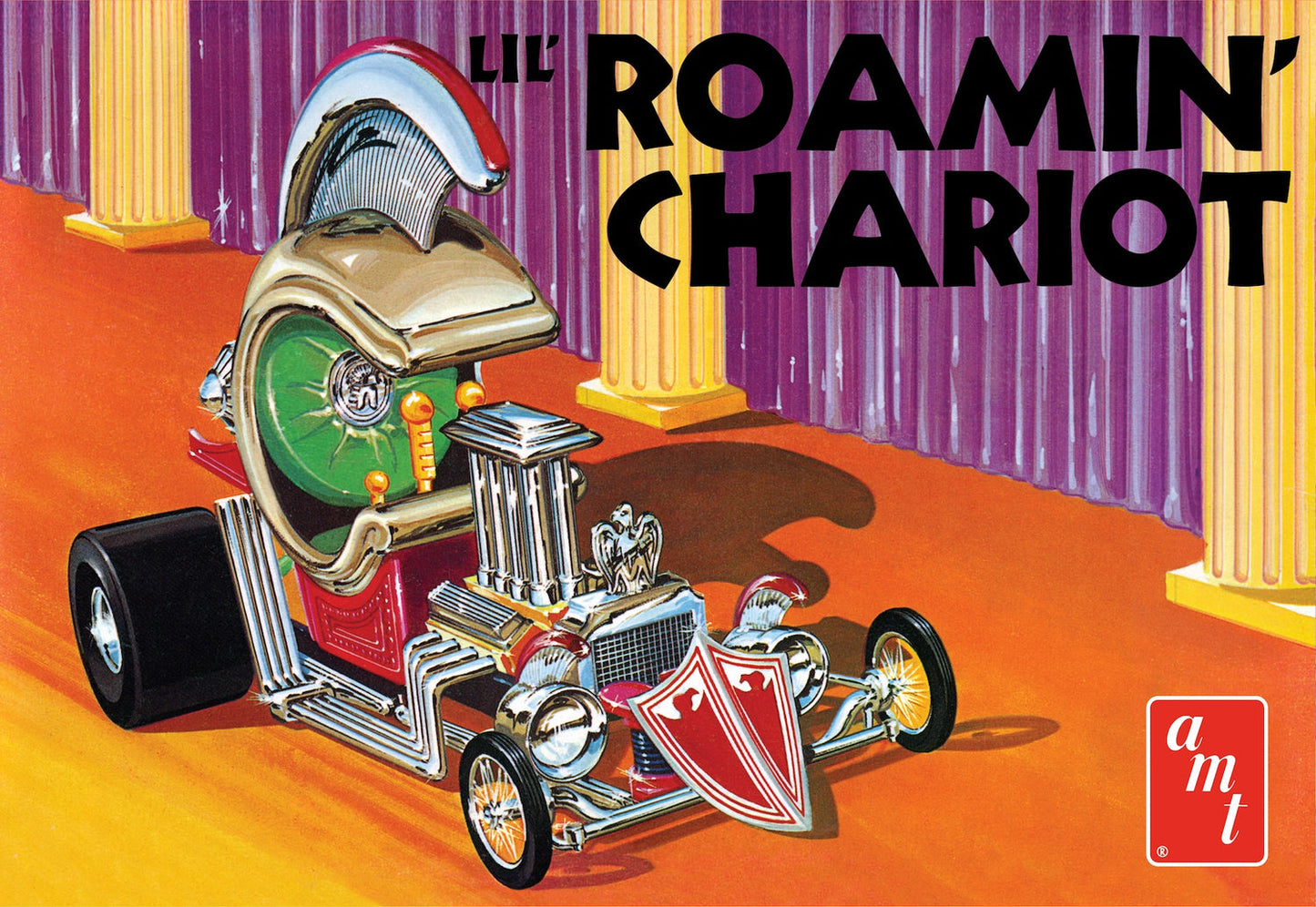 AMT 1487 1:25 'Li'l Roamin" Chariot Show Rod Model Kit