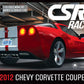 AMT 1551 1:25 CSR Racing 2012 Corvette Coupe Model Kit