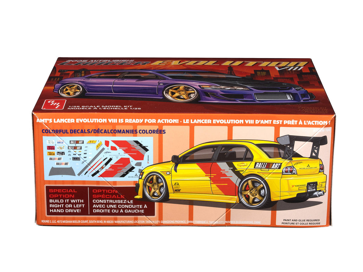 AMT 1552M 1:25 2005 Mitsubishi Lancer Evo Plastic Model Kit