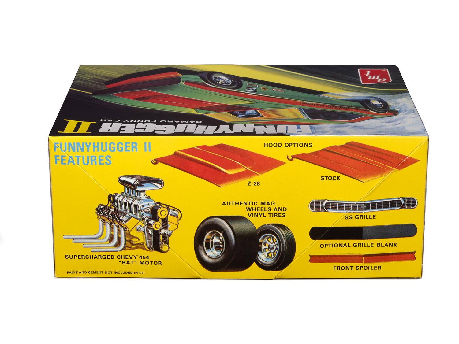 AMT 1565 1:25 Funny Hugger II Chevy Camaro Funny Car Plastic Model Kit
