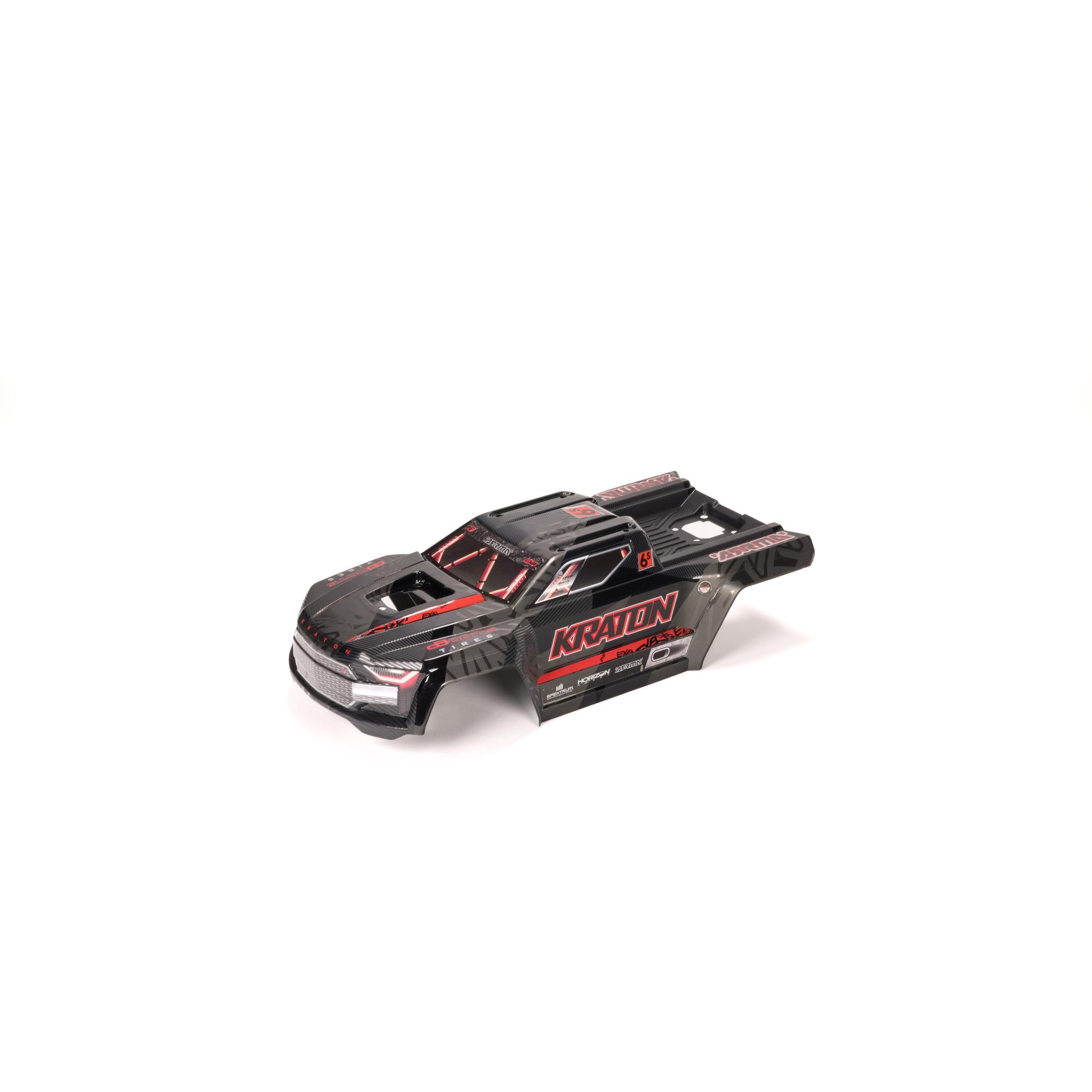 ARRMA ARA-1539 1:8 KRATON 6S EXB Black Painted Decaled Trimmed Body