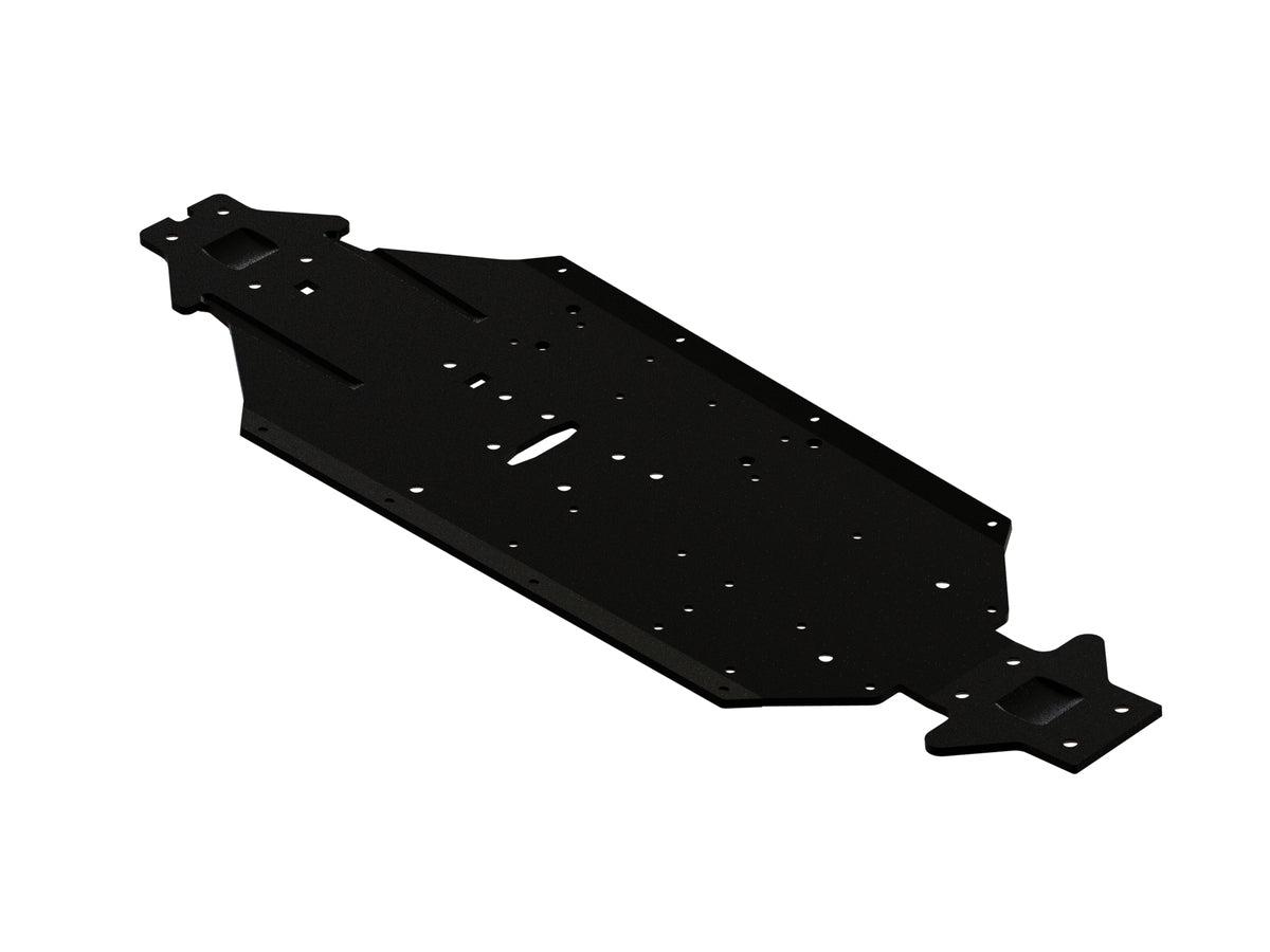 ARRMA ARA320621 Black Aluminum Chassis SWB
