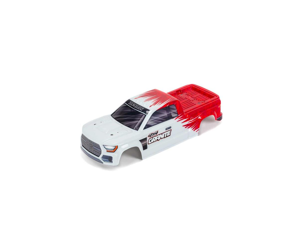 ARRMA ARA402303 Granite 4x4 Mega Painted Red Decaled Trimmed Body