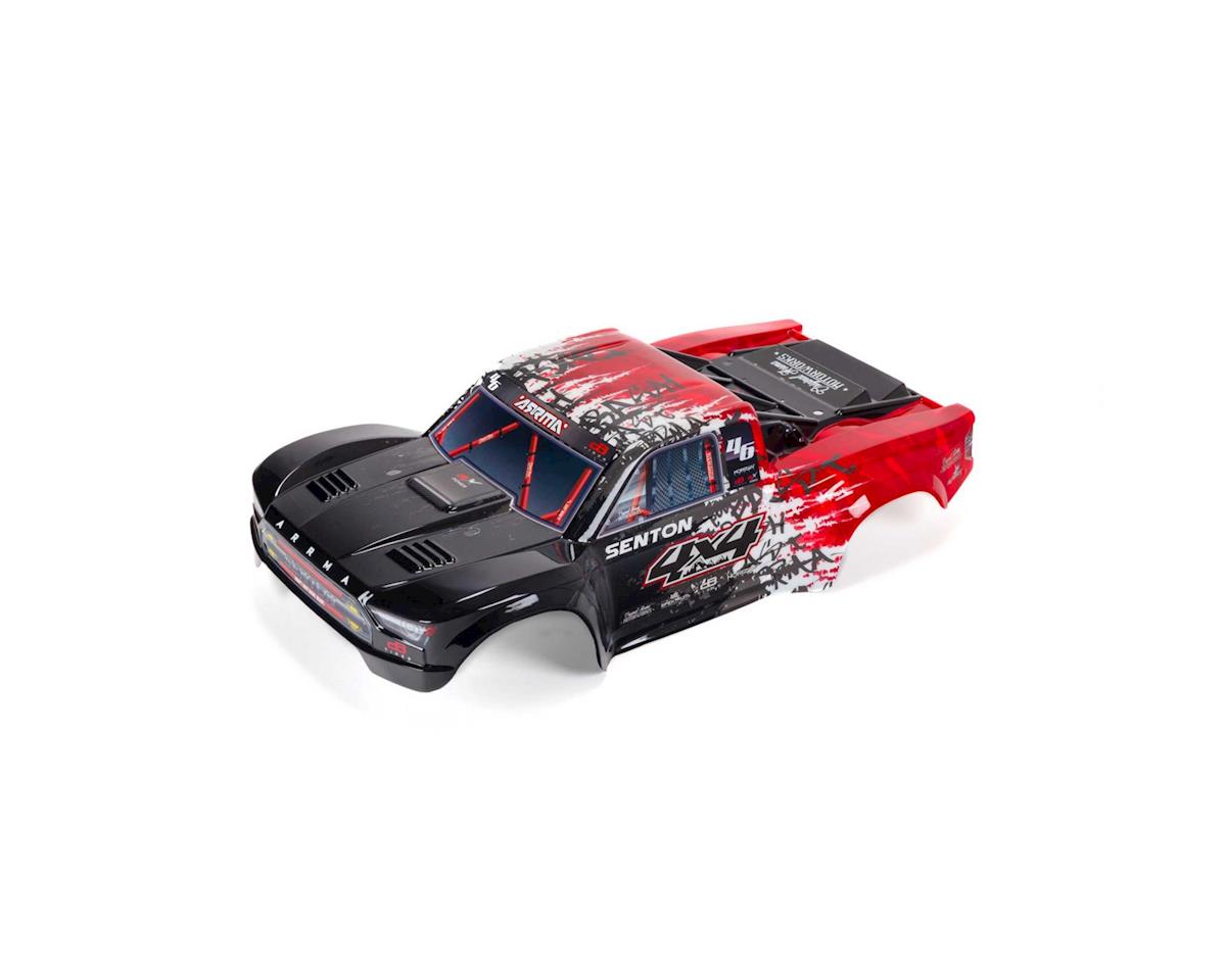 ARRMA ARA402312 Senton 4x4 BLX Red Painted Decaled Trimmed Body