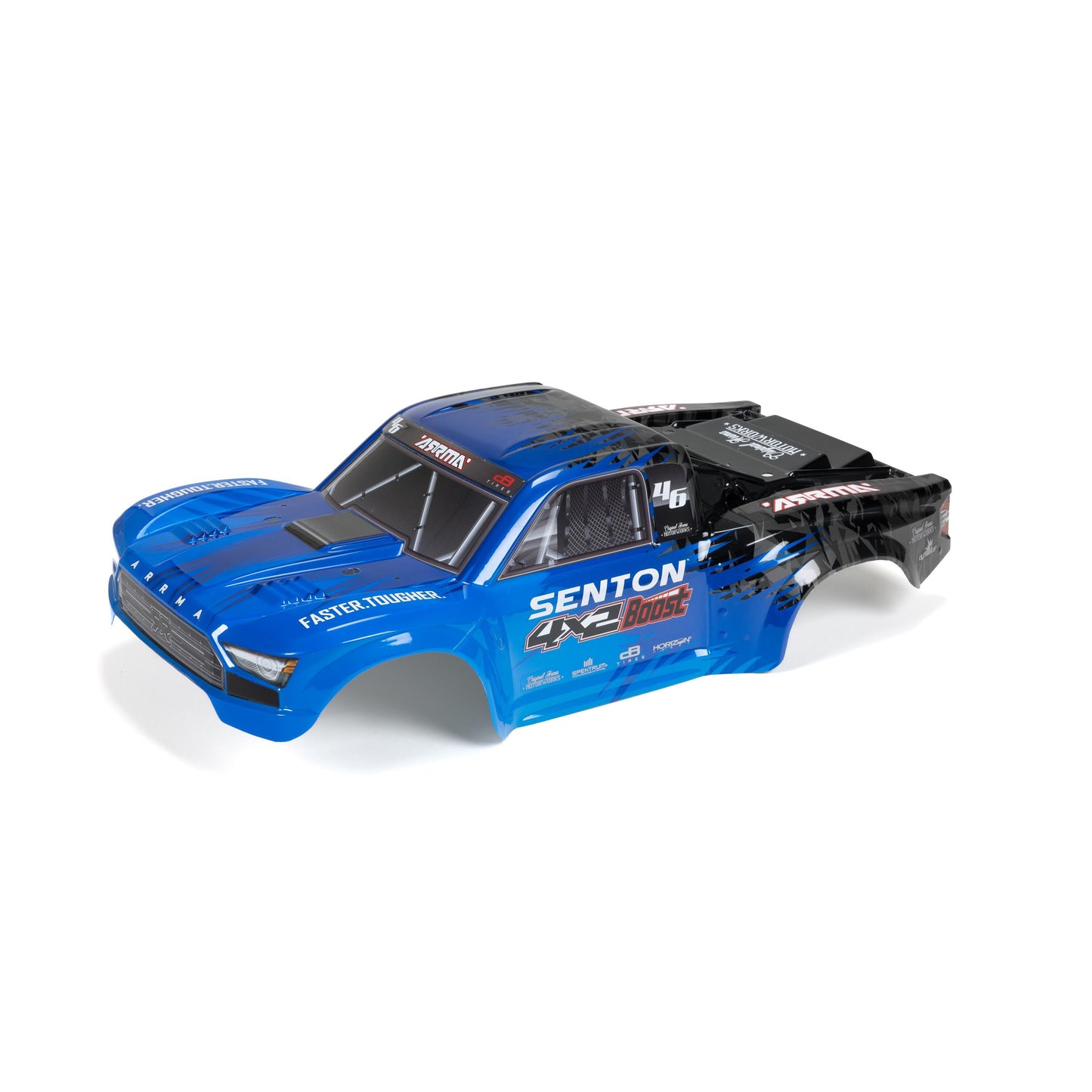 ARRMA ARA402346 1:10 SENTON 4X2 Painted Blue/Black Decaled Trimmed Body
