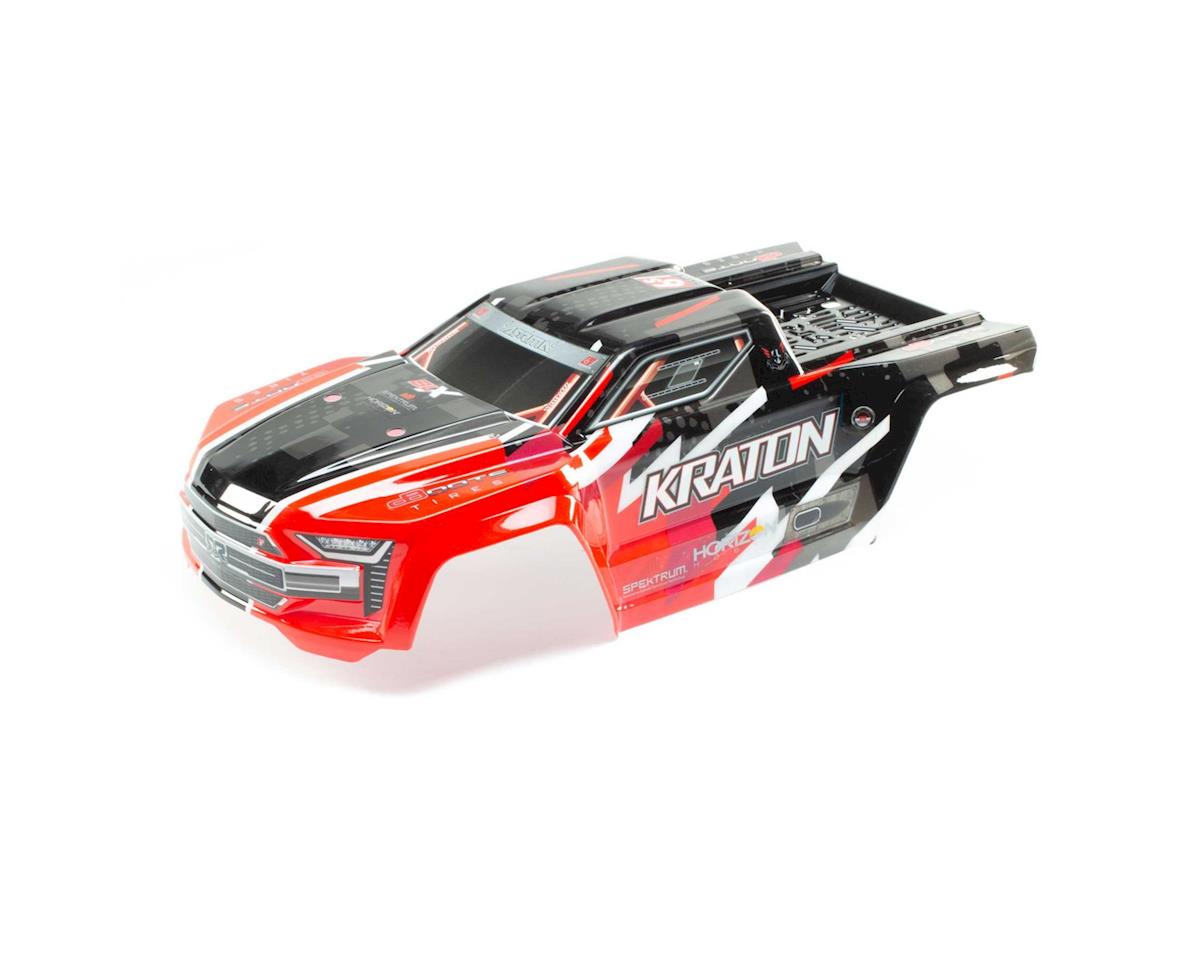 ARRMA ARA406156 Kraton 6S BLX Painted Red Decaled Trimmed Body