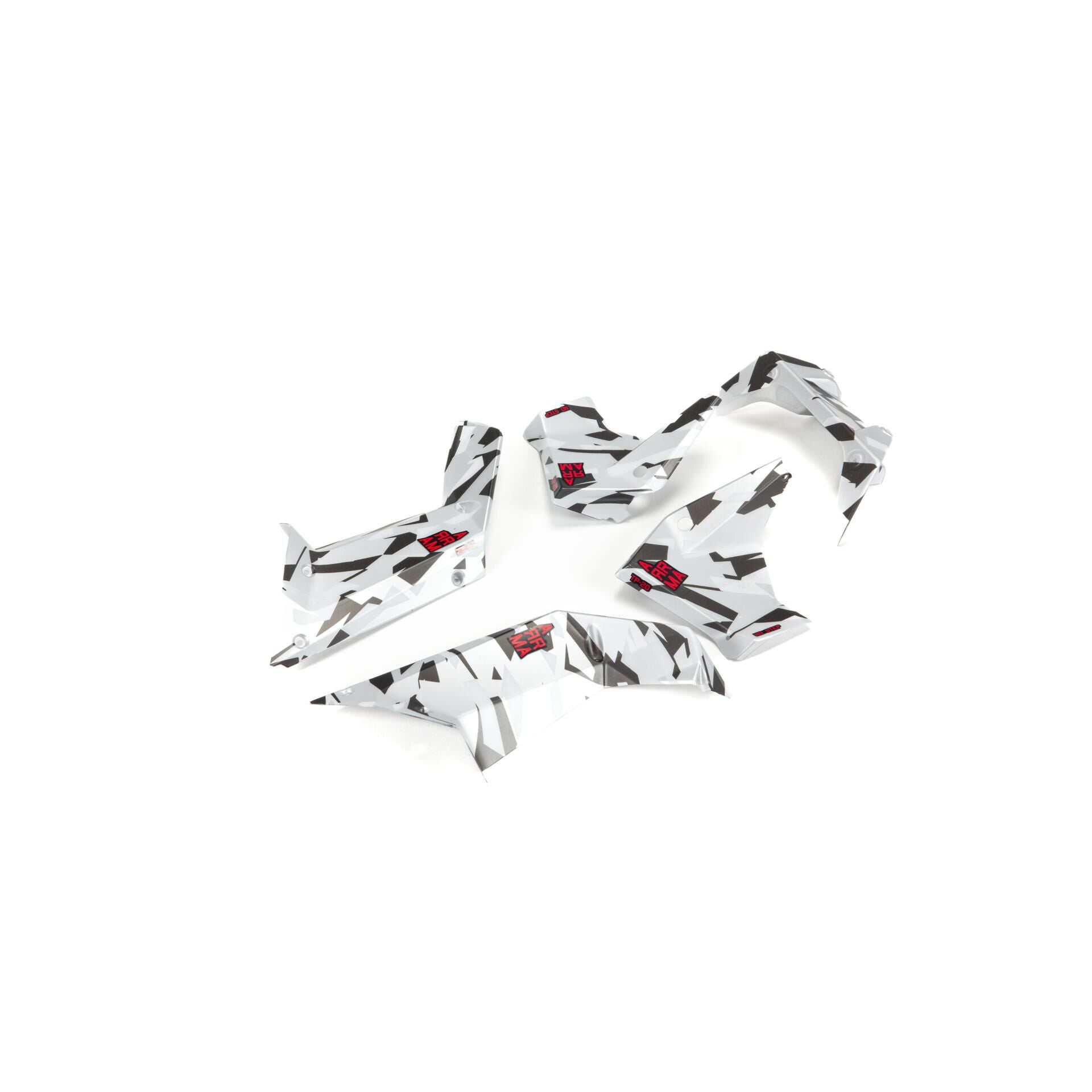 ARRMA ARA411017 Fireteam White Camo Painted Guard Set