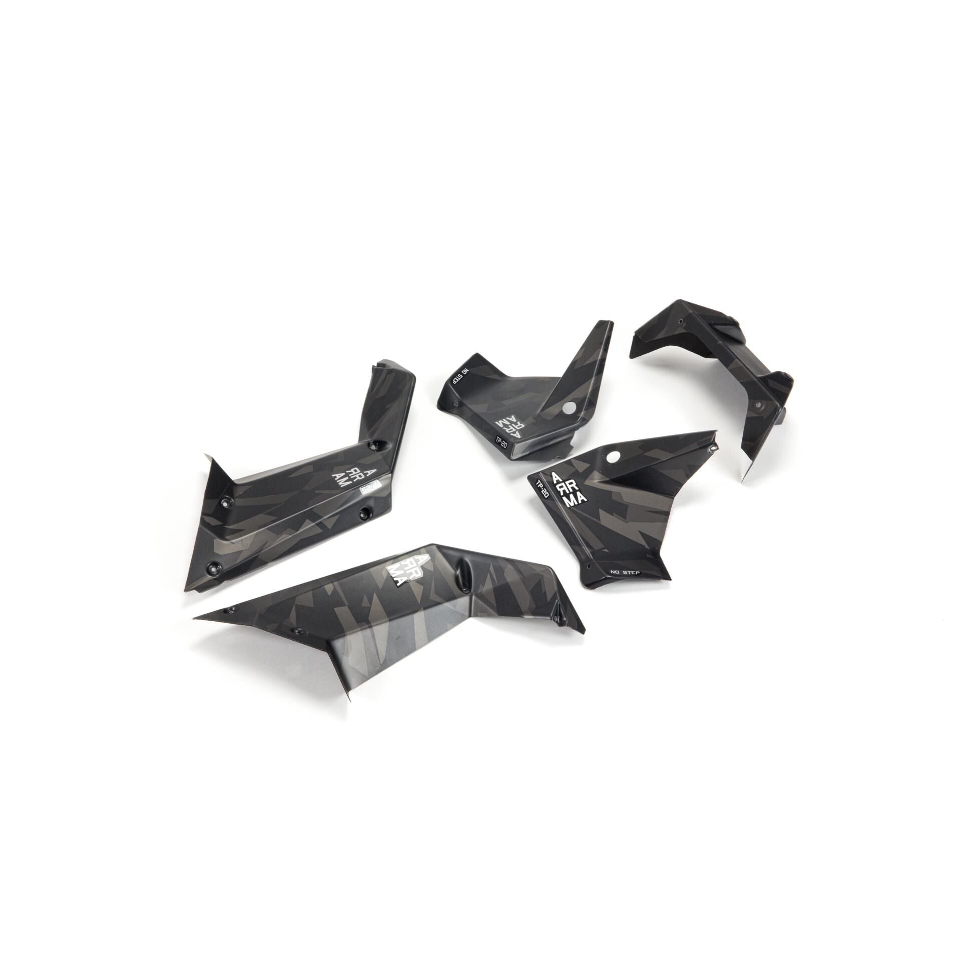 ARRMA ARA411018 Fireteam Black Camo Painted Guard Set