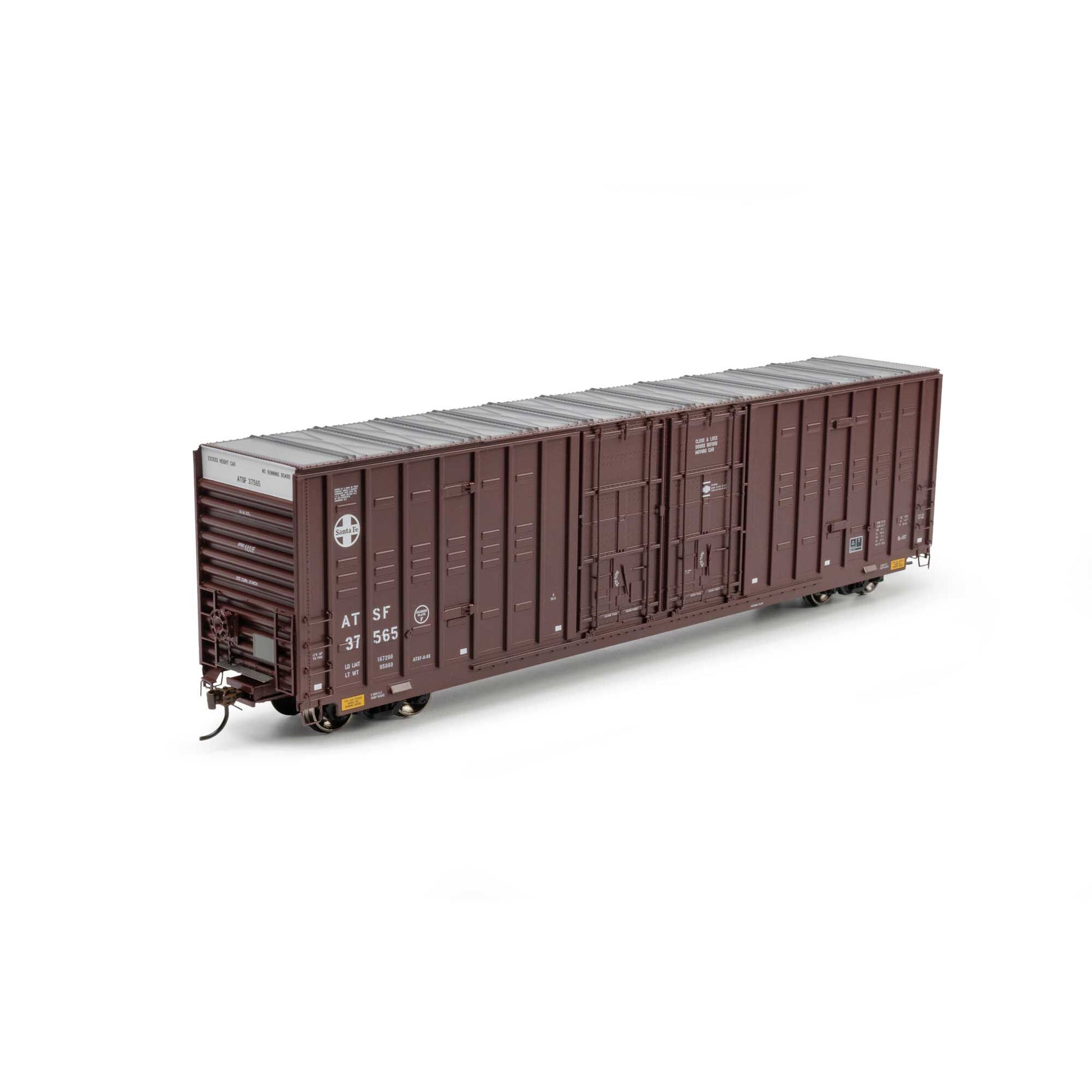 Athearn ATH-2497 HO Atchison, Topeka and Santa Fe 60' Berwick Boxcar #37565