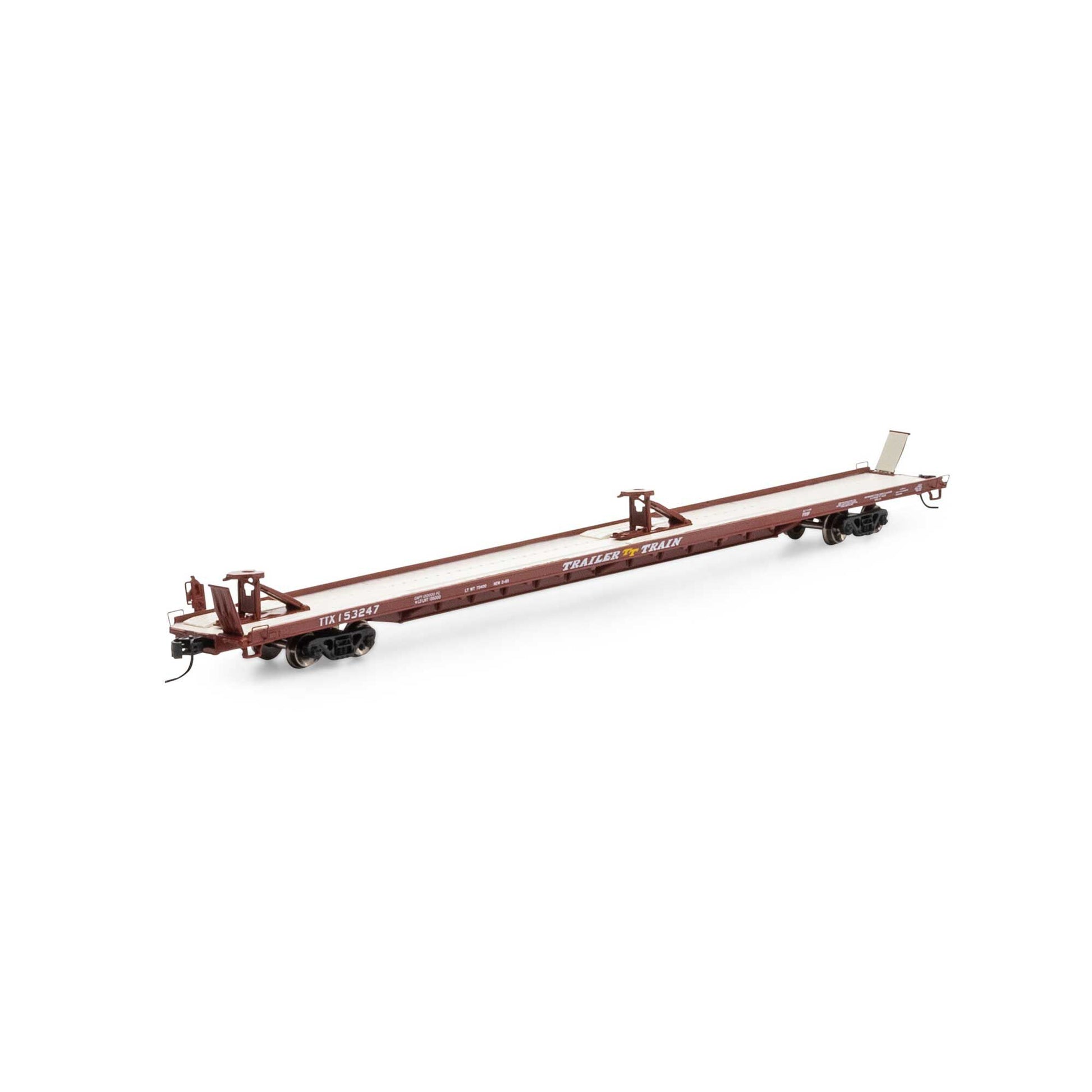 Athearn 14344 N TTX Brown F89F Trailer #153247
