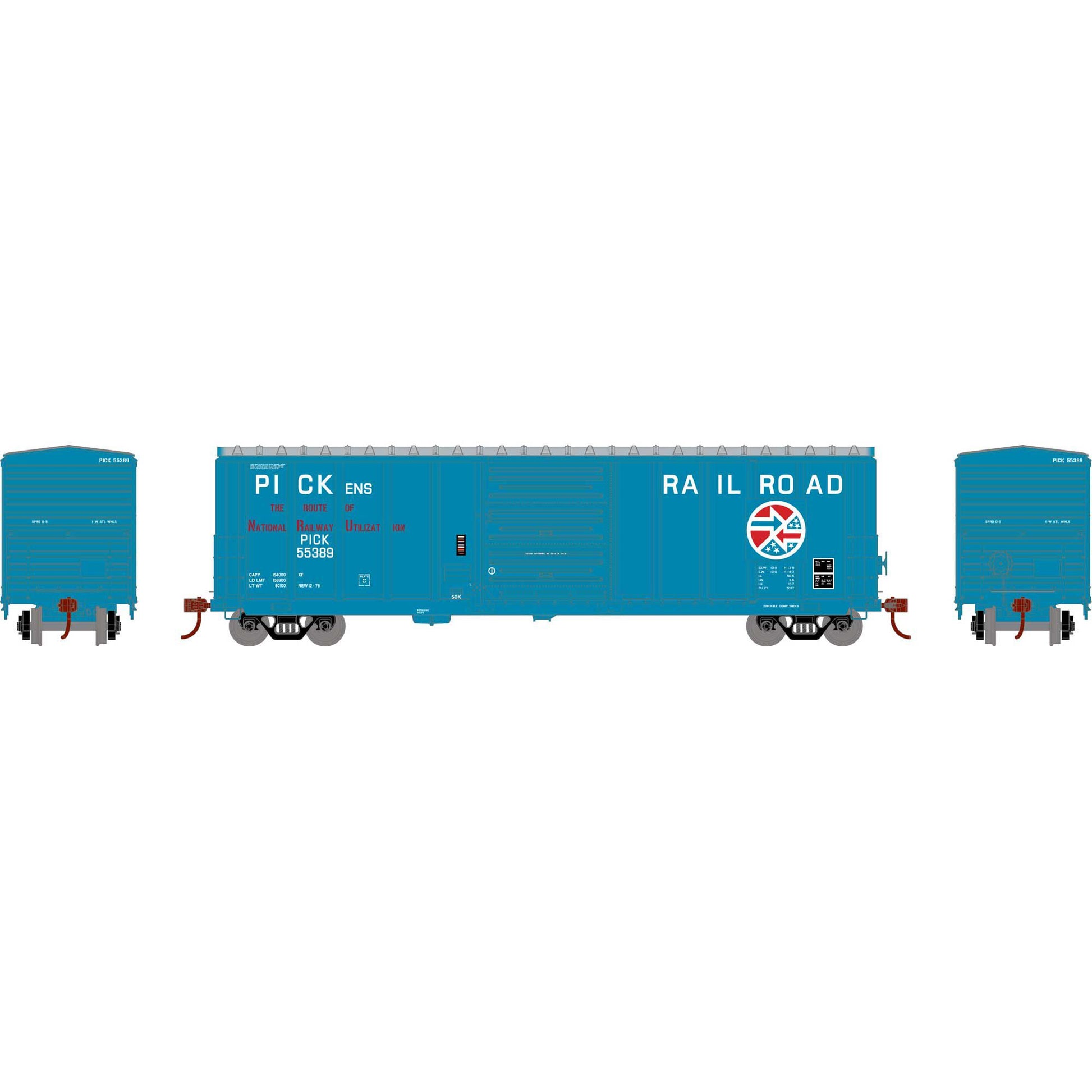 Athearn 15962 HO PICK 50' PS 5277 Box Car #55389