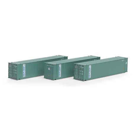 Athearn 17896 N Dong Fang 45' Container #1 (Set of 3)