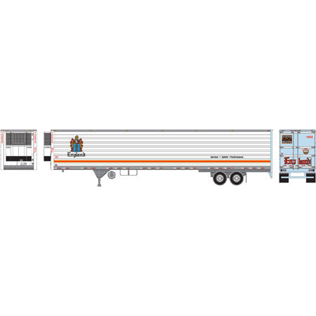 Athearn 17919 HO 53' England Utility Reefer Trailer #10856