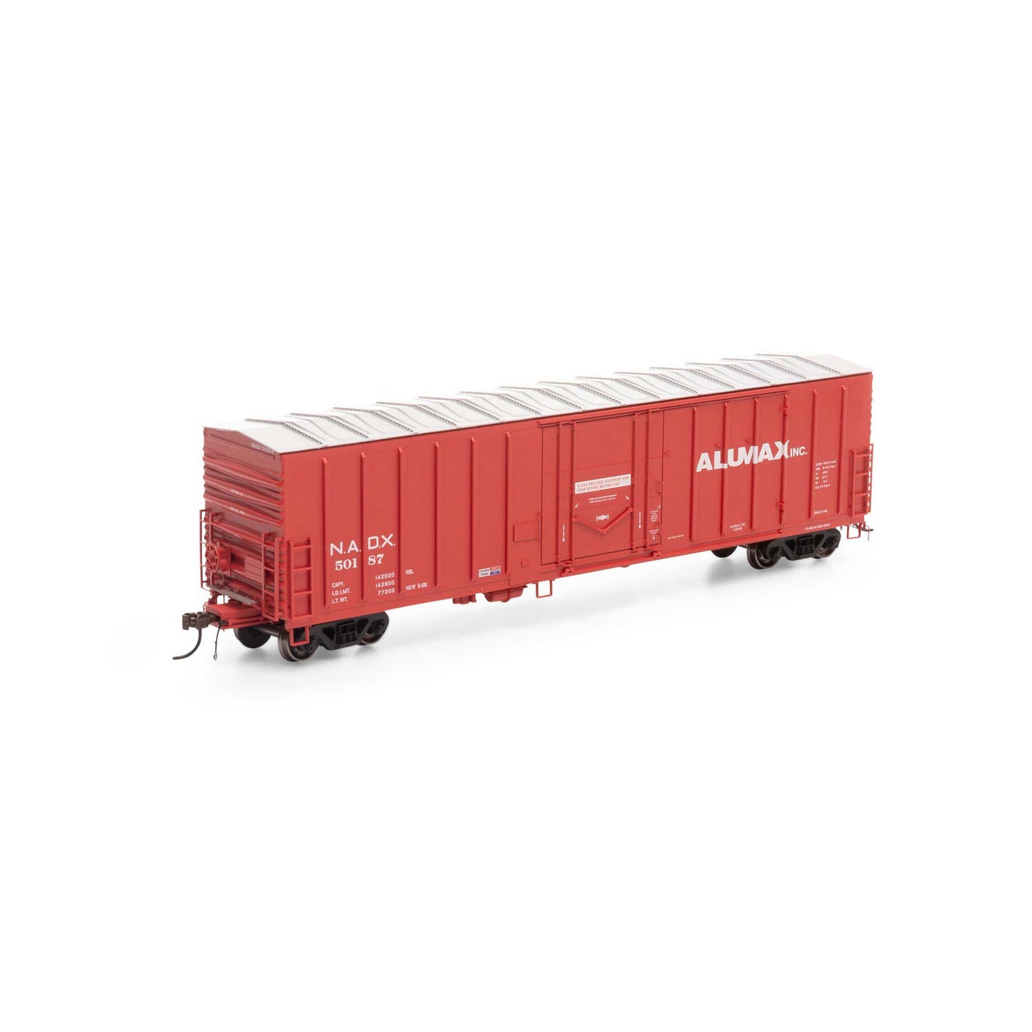 Athearn 18439 HO Alumax 50' NACC Boxcar #50187 NIB