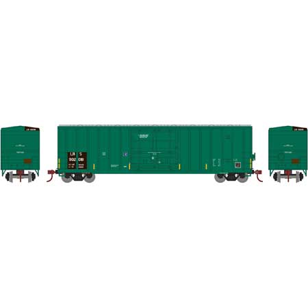 Athearn 2106 N Laurinburg and Southern 50' FMC Superior Plug Door Boxcar #902018