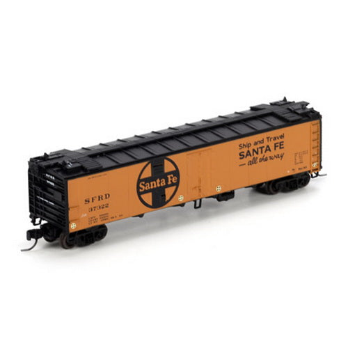Athearn 23960 N Santa Fe 50' Ice Reefer S&T/S&T/Large Logo #37322