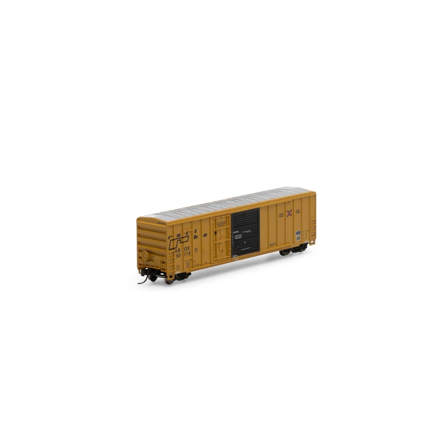Athearn ATH24587 N Scale Railbox 50' FMC Ex-Post Combo Door Box Car #50113