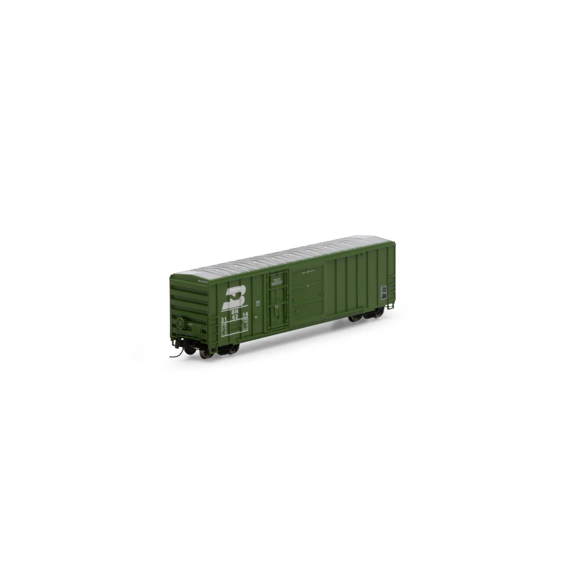 Athearn ATH24592 N Scale Burlington Northern 50' FMC Combo Door Box Car #316216