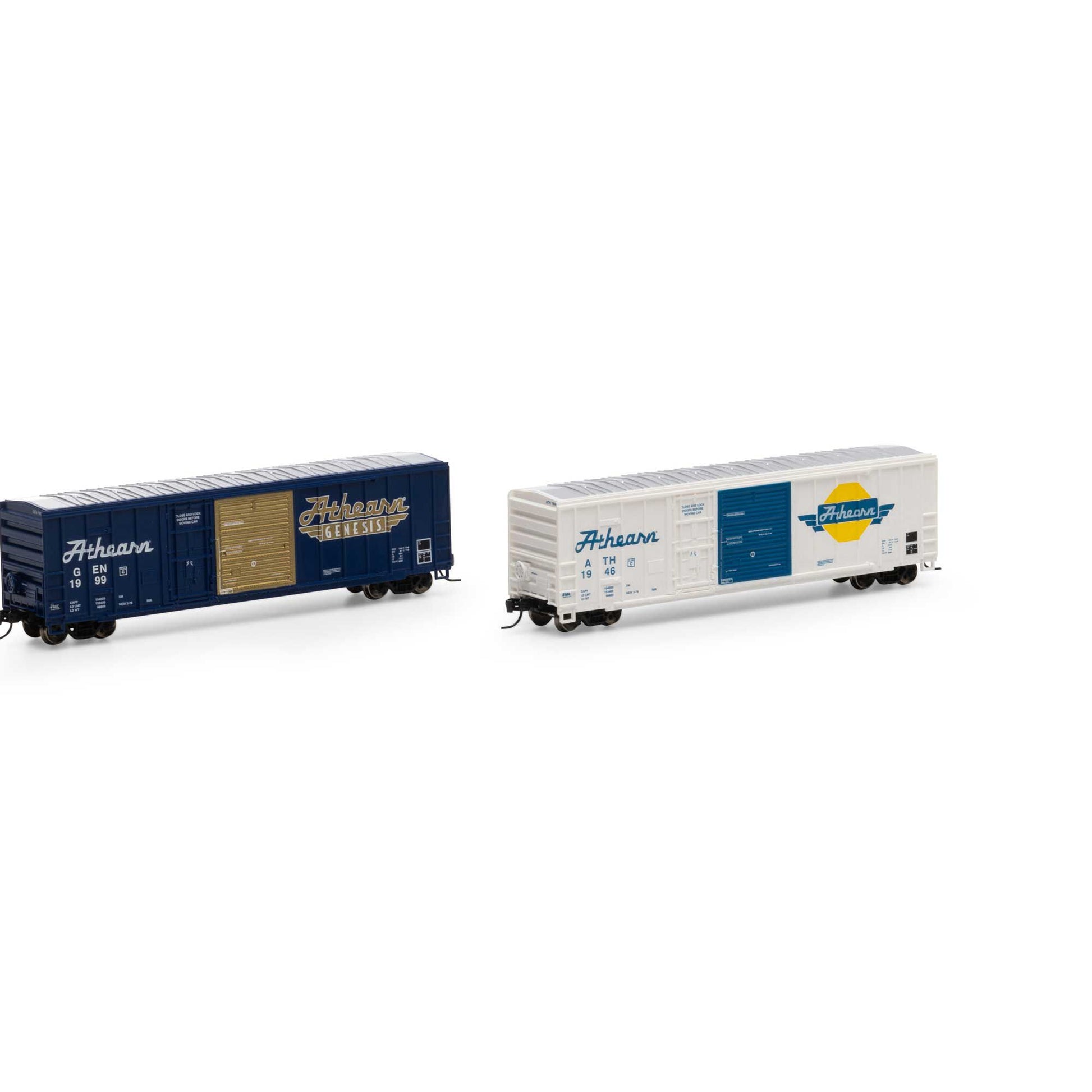 Athearn 24599 N Genesis 50' FMC Box Car (Set of 2)