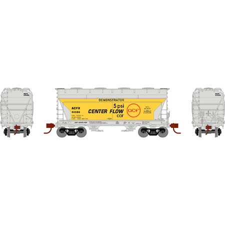 Athearn 24665 N ACF Demo ACF 2970 Covered Hopper #44586