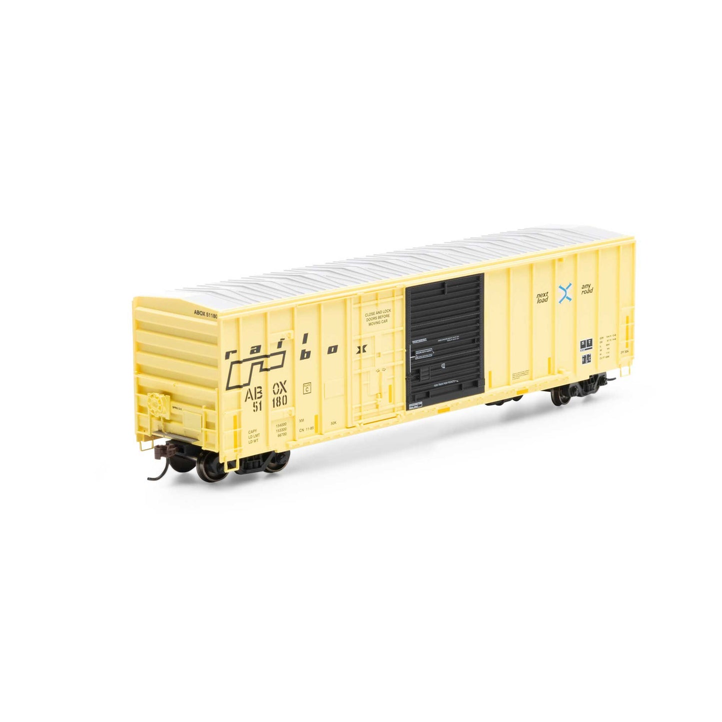 Athearn 26734 HO ABOX 50' FMC Combo Door Box Ready-To-Run #51180 NIB