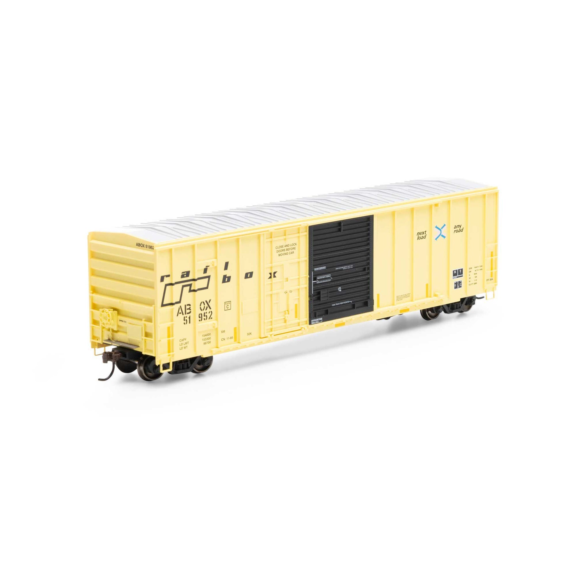 Athearn 26735 HO ABOX 50' FMC Combo Door Box Ready-To-Run #51952