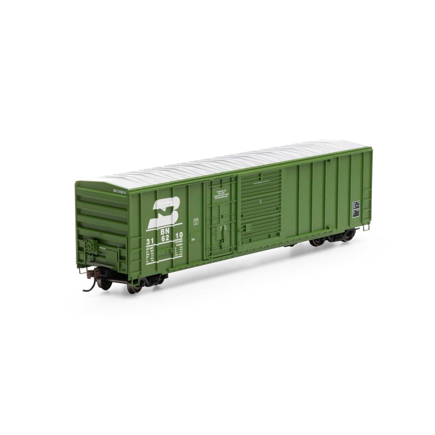 Athearn 26737 HO Burlington Northern 50' FMC Combo Door Box #316210