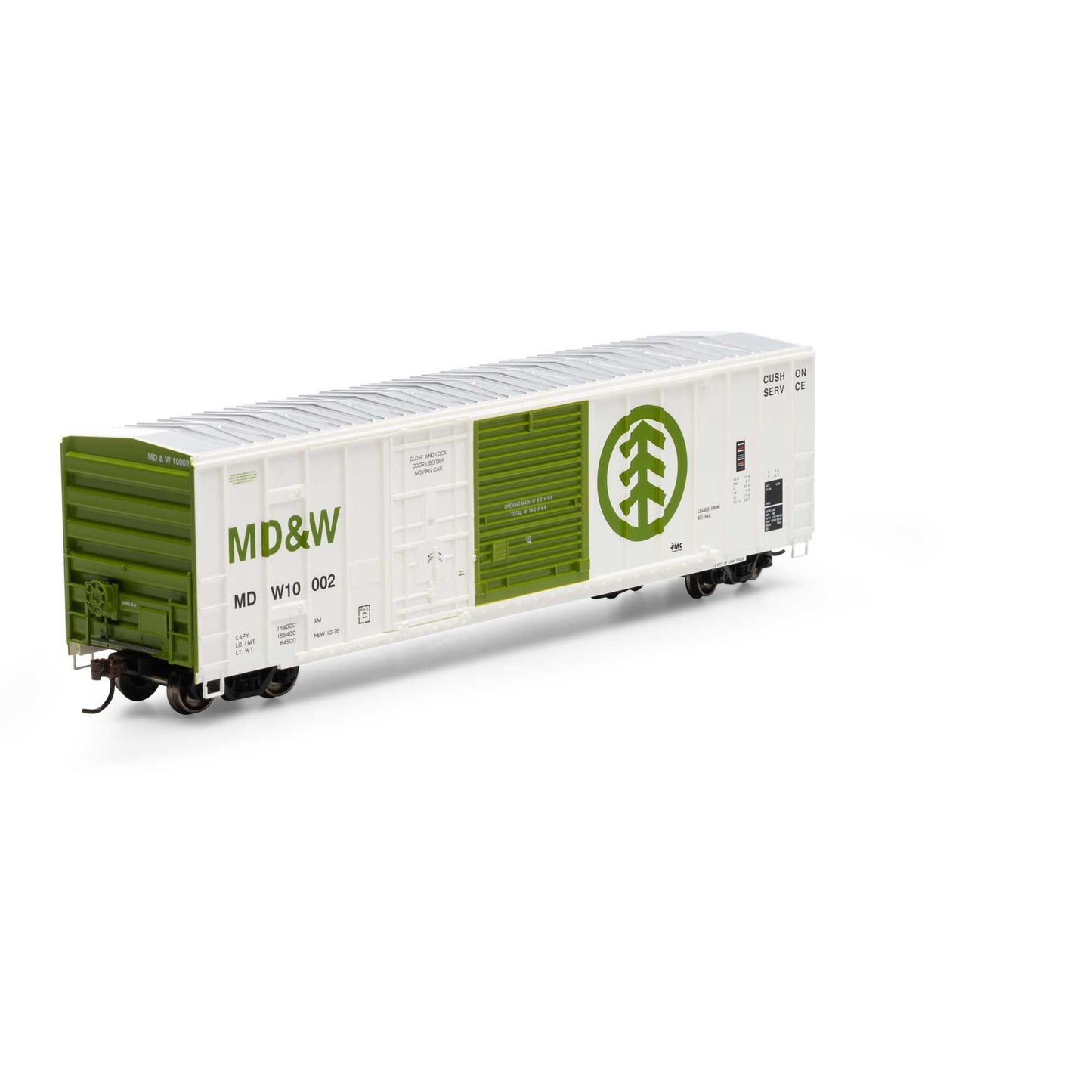 Athearn 26742 HO MDW 50' FMC Combo Door Box Ready-To-Run #10002