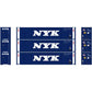Athearn 27033 HO NYK 45' Container (Pack of 3)