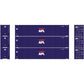 Athearn 27034 HO APL 45' Container (Pack of 3)