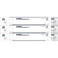 Athearn 27694 HO ITEL RTR 48' Container #1 (Pack of 3)