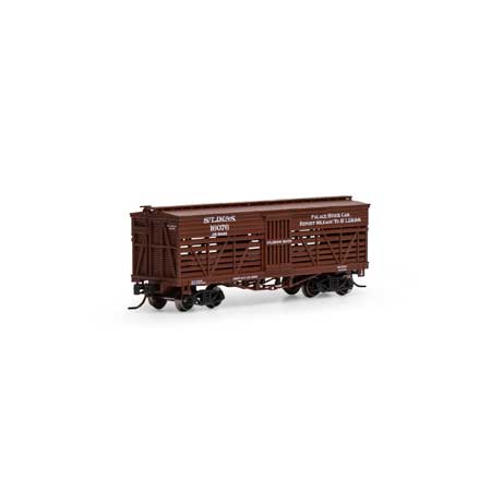 Athearn 5254 N St. Louis, Iron Mountain & Southern 36' Old Time Stock Car #16076