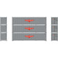 Athearn 63386 HO APL 40' Smooth Side Container #2 (Set of 3)