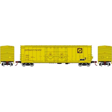 Athearn 67730 HO Quinault Pacific USLX 50' Evans Double Door Plug Boxcar #10470 LN/Box