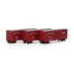 Athearn 67756 HO Gulf Mobile & Ohio 40' Modern Boxcar RTR (Pack of 3)