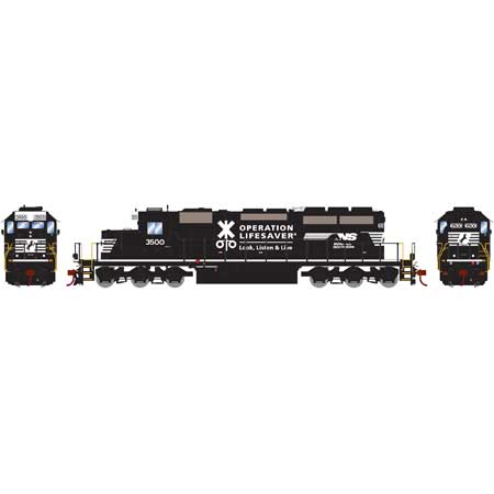 Athearn 71526 HO Norfolk Southern RTR SD40-2 Diesel Locomotive #3500