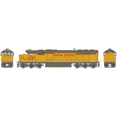 Athearn 72132 HO Union Pacific RTR SD60 Diesel Locomotive DCC/Sound #2156