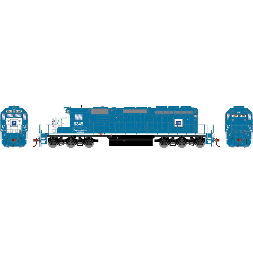 Athearn 72192 HO EMDX RTR SD40-2 Diesel Locomotive with DCC & T2 Sound #6345