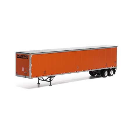 Athearn 72729 HO Schneider 53' Wabash Duraplate Trailer RTR #1